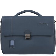 Piquadro Akron briefcase leather 42 cm laptop compartment Productimage