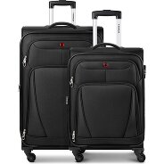 Wenger Beaumont 4-wheel Suitcase Set (M+L) expandable gusset Productimage