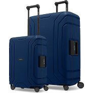 Redolz Essentials 15 4-wheel 15 Suitcase set S+L with Three-Point Lock Productimage