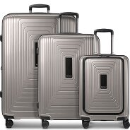 Redolz Essentials 14 4 wheels Suitcase set 3-piece Expandable Productimage