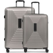 Redolz Essentials 14 4 wheels Suitcase set 2-piece with expansion pleat Productimage
