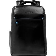 Piquadro Blue Square Daypack Leather 29 cm Laptop compartment Productimage