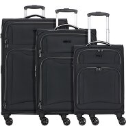 d&n Travel Line 9204 4 wheels Suitcase set 3-piece with expansion pleat Productimage
