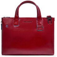 Piquadro Blue Square Shopper Bag Leather 38 cm Laptop compartment with expansion pleat Productimage