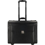 Dermata 2 wheels Pilot trolley Leather 39 cm Productimage