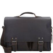 aunts & uncles Hunter Jack Messenger leather 45 cm laptop compartment Productimage