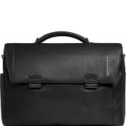 Piquadro Cronus Briefcase Leather 31 cm Laptop compartment Productimage