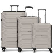 Stratic Shine 4 wheels Suitcase set 3-piece with expansion pleat Productimage