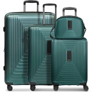 Redolz Essentials 14 4-wheel suitcase set + beauty case 4 pcs. with stretch fold Productimage