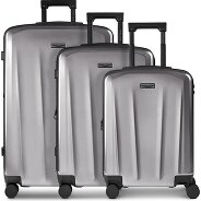 Police New York 4 wheels Suitcase set 3-piece Expandable Productimage