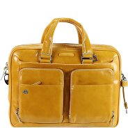 Piquadro Blue Square Briefcase III leather 39 cm laptop compartment Productimage
