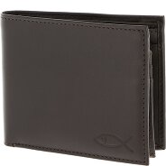 oxmox Leather Wallet RFID protection Genuine Leather 10 cm Productimage