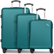 Check.In Paradise 2.0 4 wheels Suitcase set 3-piece with expansion pleat Productimage