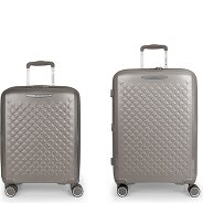 Gabol Queens 4 wheels Suitcase set 2-piece with expansion pleat Productimage