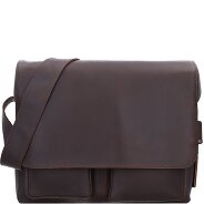 aunts & uncles Hunter Nick Messenger Leather 37 cm laptop compartment Productimage