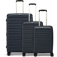 d&n Travel Line 4700 4 wheels Suitcase set 3-piece with expansion pleat Productimage