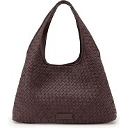 LES VISIONNAIRES Paz Weave Silky Shoulder Bag Genuine Leather 42 cm Productimage