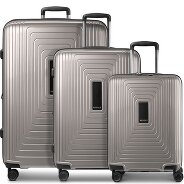 Redolz Essentials 14 4 wheels Suitcase set 3-piece Expandable Productimage