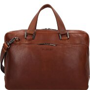 Plevier Vintage Bill Briefcase Leather 40 cm Laptop compartment Productimage