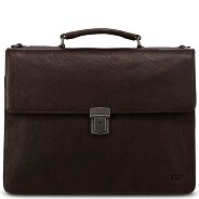 Jost Glasgow Briefcase RFID protection Genuine Leather 40 cm Laptop compartment Productimage