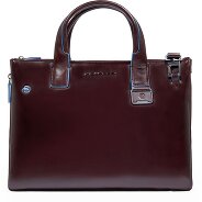 Piquadro Blue Square Shopper Bag Leather 38 cm Laptop compartment with expansion pleat Productimage