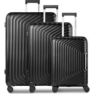 Redolz Essentials 01 4 wheels Suitcase set 3-piece Expandable Productimage