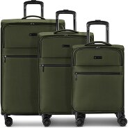 Bugatti Valencia Soft 4 wheels Suitcase set 3-piece with expansion pleat Productimage
