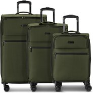 Bugatti Valencia Soft 4 wheels Suitcase set 3-piece with expansion pleat Productimage