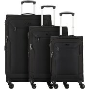 d&n Travel Line 6804 4 Roll Suitcase Set 3pcs. Productimage