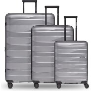 Bergpfeil Travel 4-wheel suitcase set, 3-piece, with stretch fold Productimage