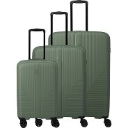 Travelite Air Stripe 4 wheels Suitcase set 3-piece with expansion pleat Productimage