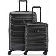 Delsey Paris Meteor 4-wheel Suitcase set S+L expandable gusset Productimage