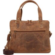 Greenburry Vintage briefcase leather 37 cm laptop compartment Productimage