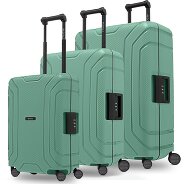 Redolz Essentials 15 4-wheel suitcase set 3-piece with three-point closure Productimage