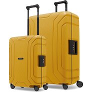 Redolz Essentials 15 4-wheel 15 Suitcase set S+L with Three-Point Lock Productimage