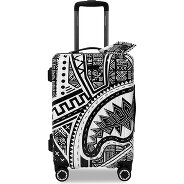 Sprayground Printed Zipper Shark AI Journey to the Mind 4 wheels Cabin trolley 55 cm Productimage
