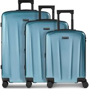 Police New York 4 wheels Suitcase set 3-piece Expandable Productimage