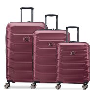 Delsey Paris Meteor 4 wheels Suitcase set 3-piece with expansion pleat Productimage