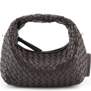 LES VISIONNAIRES Greta Micro weave Handbag Genuine Leather 20 cm Productimage