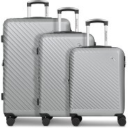 Check.In Paradise 2.0 4 wheels Suitcase set 3-piece with expansion pleat Productimage