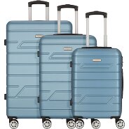 Nowi Bergamo 4 wheels Suitcase set 3-piece Productimage