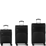 Gabol Zambia 4 wheels Suitcase set 3-piece with expansion pleat Productimage