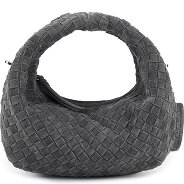 LES VISIONNAIRES Greta Micro weave Handbag Genuine Leather 20 cm Productimage