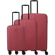 Travelite Air Stripe 4 wheels Suitcase set 3-piece with expansion pleat Productimage
