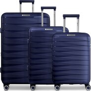 Franky London 4 wheels Suitcase set 3-piece with expansion pleat Productimage