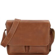 aunts & uncles Hunter Nick Messenger Leather 37 cm laptop compartment Productimage