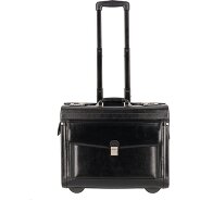 Dermata 2 wheels Pilot trolley Leather 39 cm Laptop compartment Productimage
