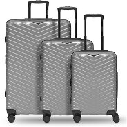 Redolz Essentials 18 4 wheels Suitcase set 3-piece with expansion pleat Productimage
