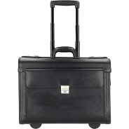 Alassio 2-wheel leather pilot case 48 cm laptop compartment Productimage
