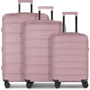 d&n South Dakota 4 wheels Suitcase set 3-piece with expansion pleat Productimage